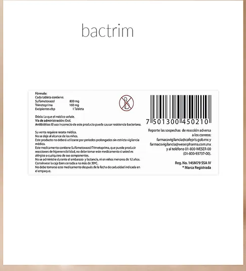 Precio bactrim forte comprimidos